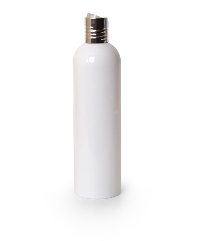 250 & 400 ml white plastic bottles